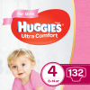 Підгузки Huggies Ultra Comfort 4 Mega для дівчаток 132 шт (5029054218105)