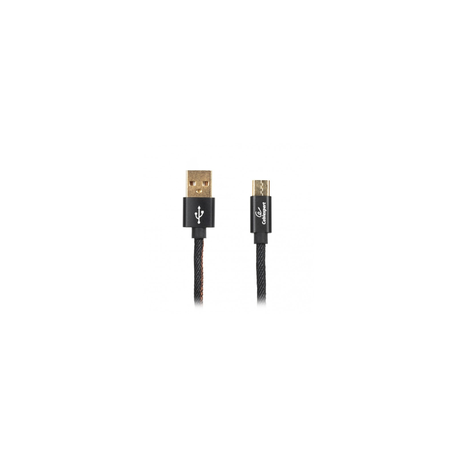 Дата кабель USB 2.0 AM to Type-C 1.0m Cablexpert (CCPB-C-USB-04BK)