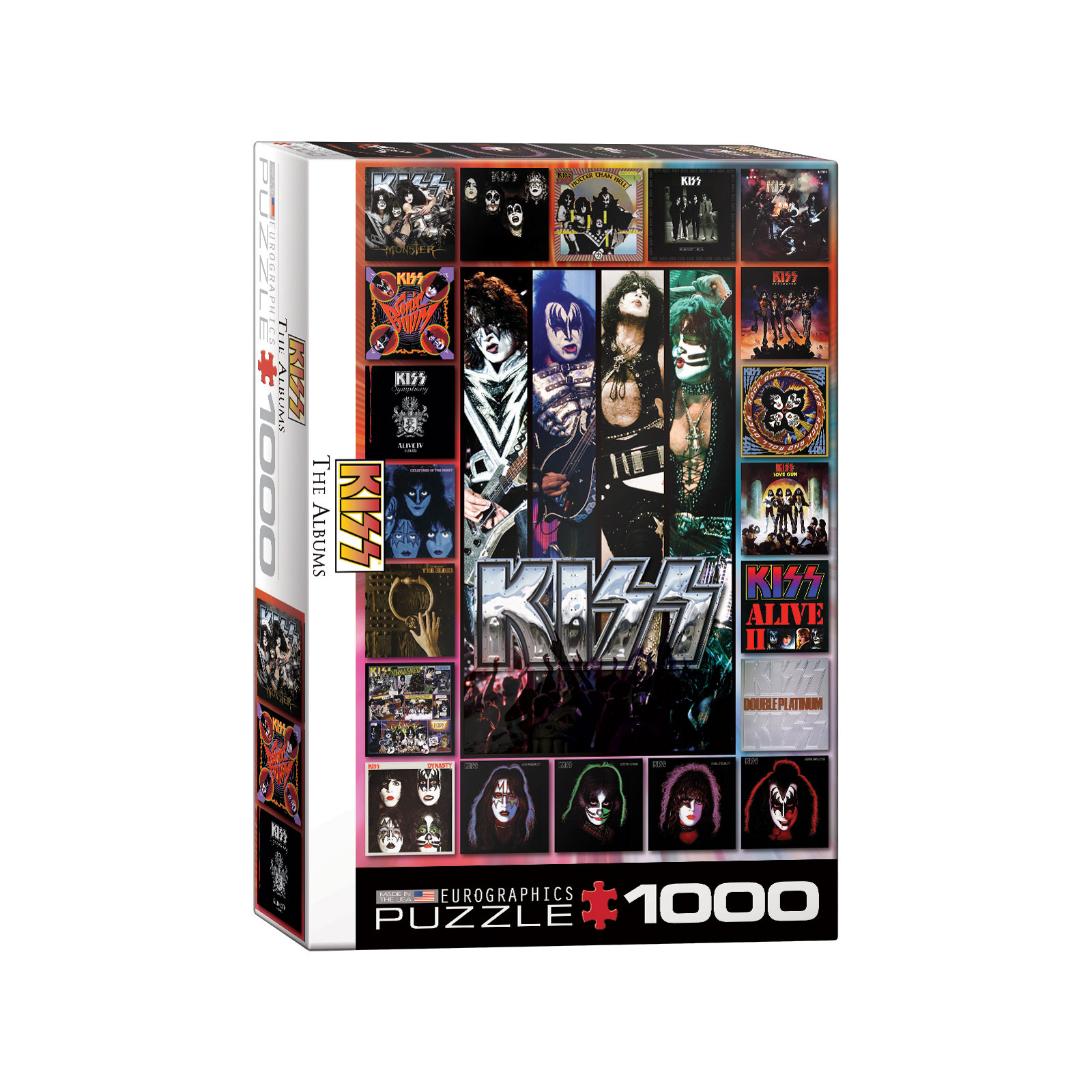 Пазл Eurographics KISS. Альбомы 1000 элементов (6000-5305)