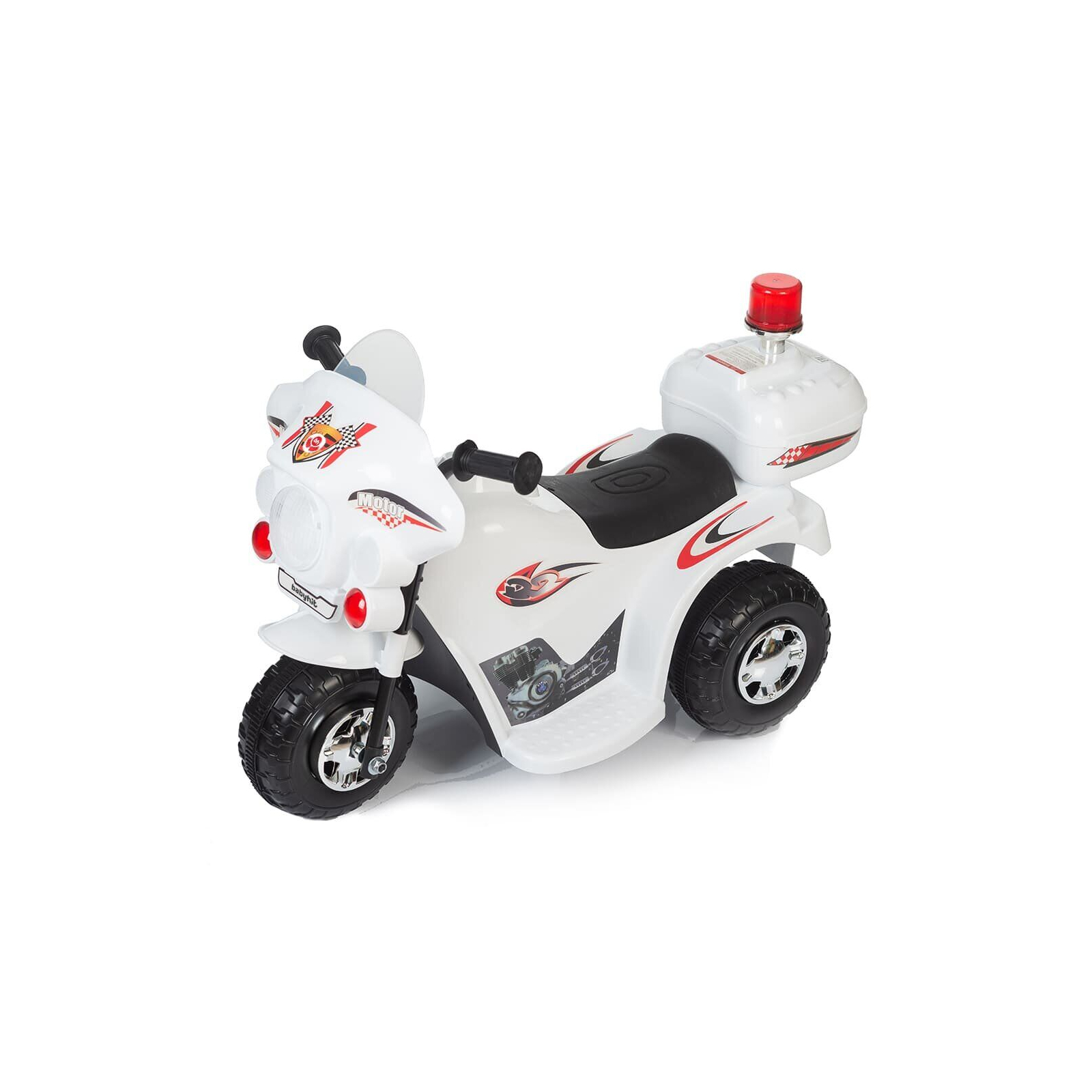 Электромобиль BabyHit Little Biker White (71630)
