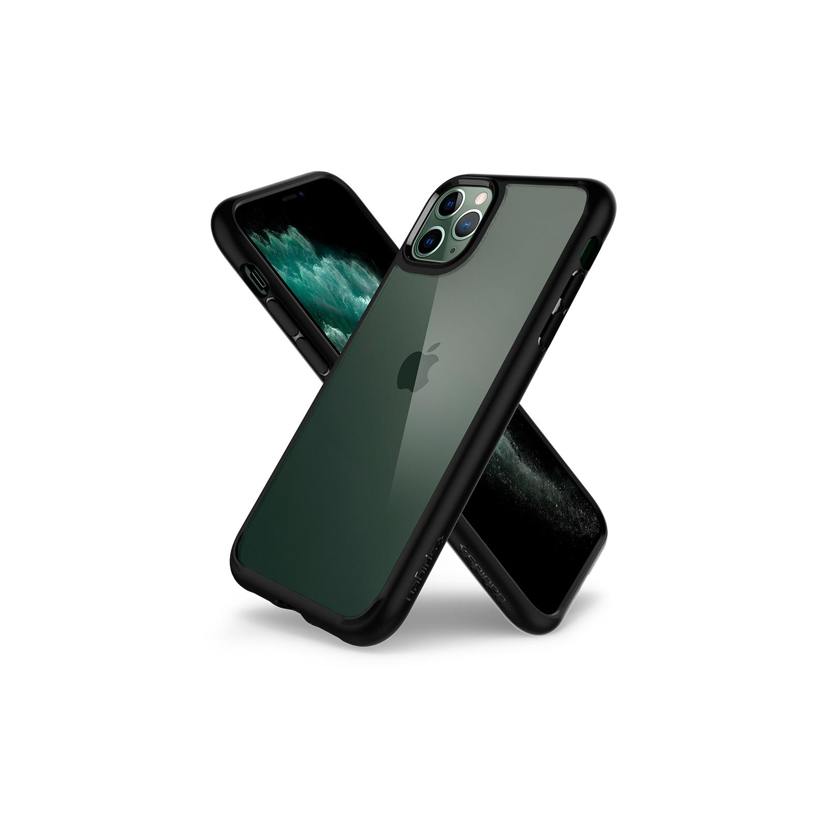 Чехол для мобильного телефона Spigen iPhone 11 Pro Ultra Hybrid, Matte Black (077CS27234) изображение 4