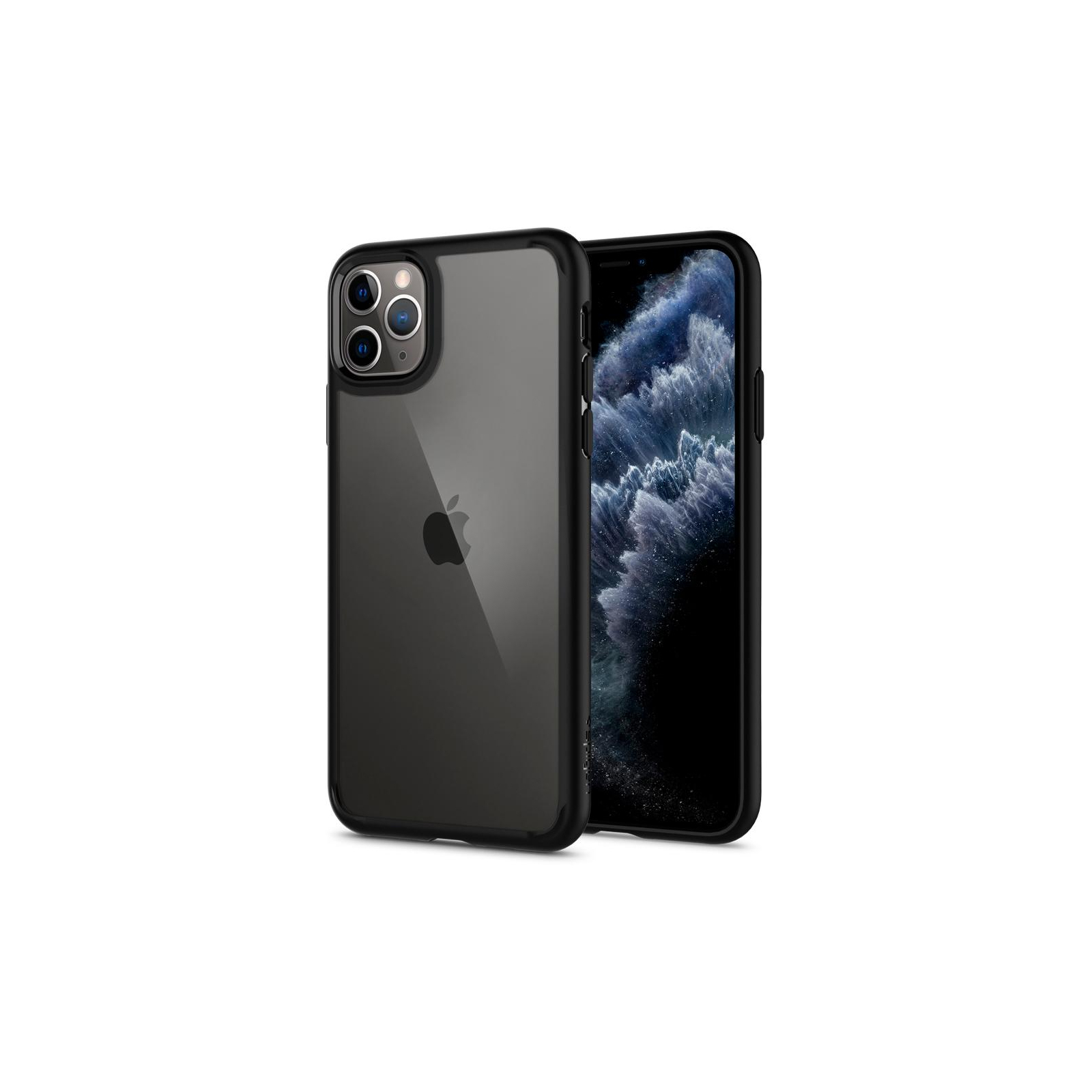 Чохол до мобільного телефона Spigen iPhone 11 Pro Ultra Hybrid, Matte Black (077CS27234) зображення 8