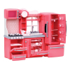 Игровой набор Our Generation Кухня для гурманов, 94 аксессуара розовая (BD37365Z) изображение 2