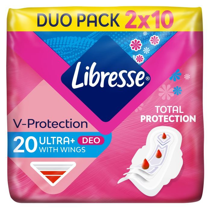 Гигиенические прокладки Libresse Ultra Normal Soft deo 20 шт (7322540356847)