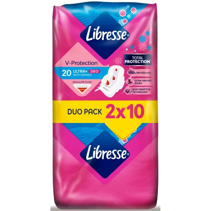 Гигиенические прокладки Libresse Ultra Normal Soft deo 20 шт (7322540356847) изображение 3