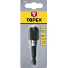 Тримач для біт Topex 1/4" 60 мм (39D337) зображення 2
