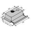 Витяжка кухонна Ventolux GARDA 60 WH (650) 1M зображення 7