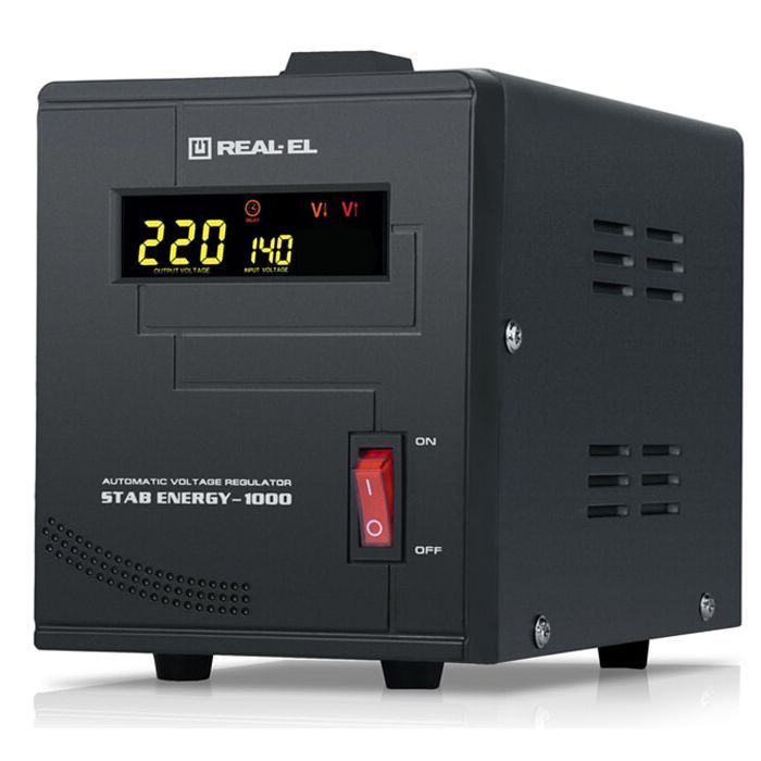 Стабілізатор REAL-EL STAB ENERGY-1000 (EL122400012)