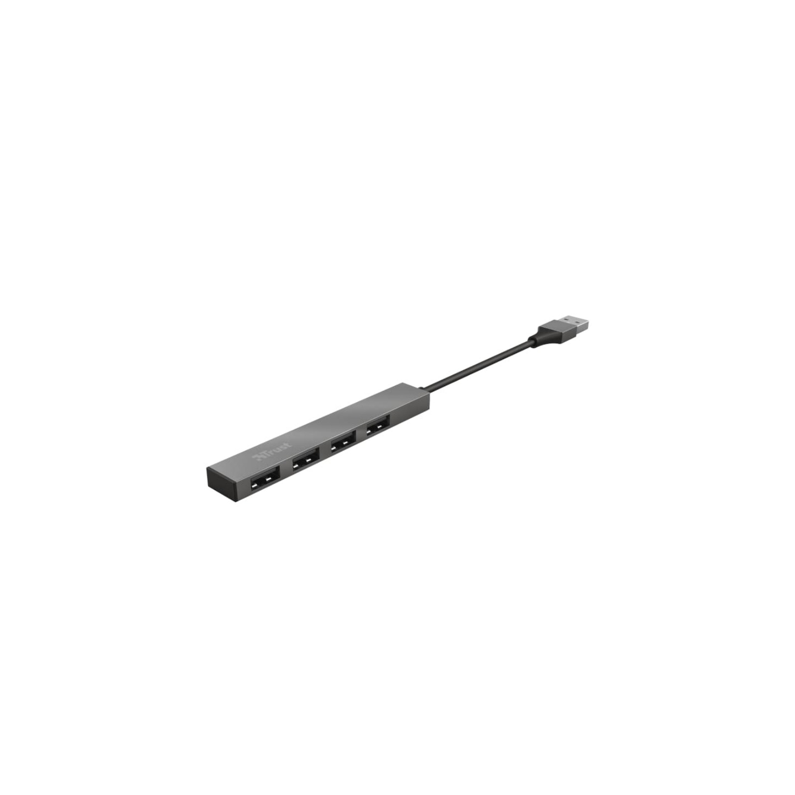 Концентратор Trust Halyx Aluminium 4-Port Mini USB Hub (23786_TRUST) зображення 3