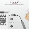 Концентратор Trust Halyx Aluminium 4-Port Mini USB Hub (23786_TRUST) зображення 6