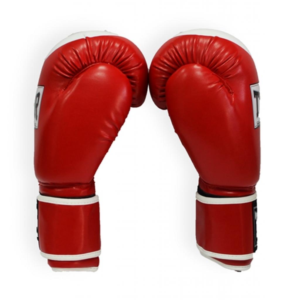 Боксерские перчатки Thor Competition 10oz Red/White (500/01(Leath) RED/WHITE 10 oz.) изображение 2