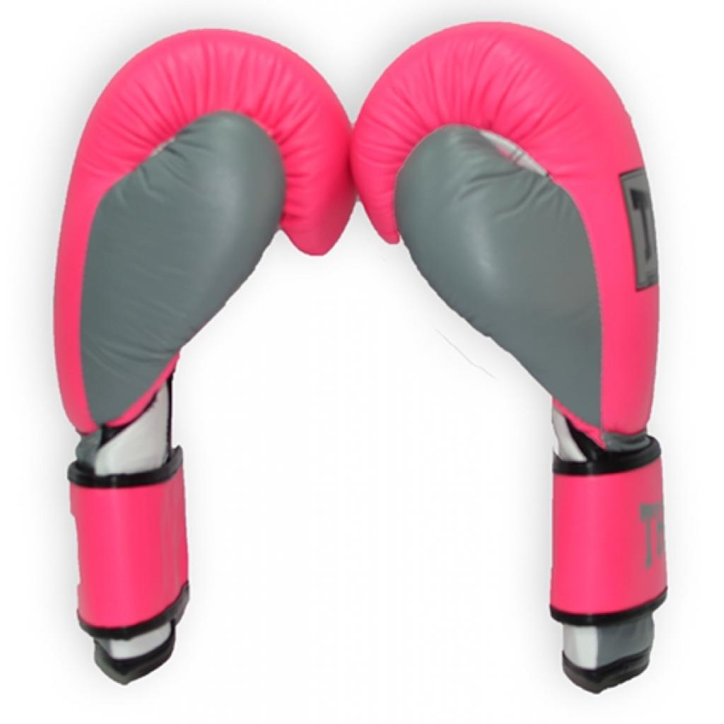 Боксерські рукавички Thor Typhoon 16oz Pink/Grey/White (8027/02(Leath)Pink/Grey/W 16oz) зображення 2