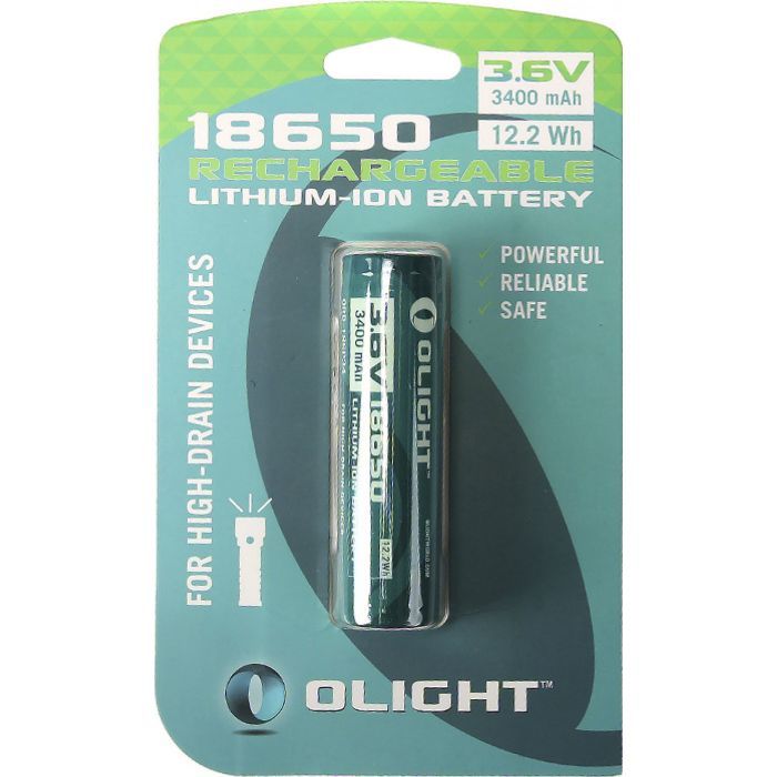 Аккумулятор Olight 18650 3.6V 3400mAh (ORB-186L34) изображение 3