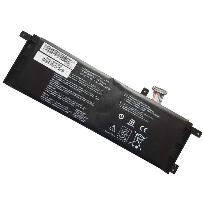 Аккумулятор для ноутбука Asus X553 B21N1329, 4000mAh (29Wh), 2cell, 7.2V, Li-ion AlSoft (A47520) изображение 2