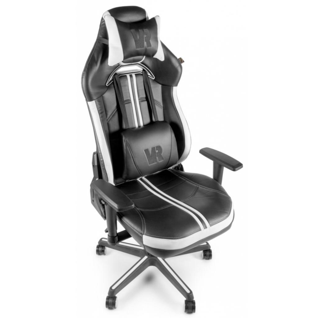 Кресло игровое Barsky Кресло VR Cyberpunk White Soft Armor CYB-04 (CYB-04) изображение 9