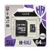 Карта памяти Hi-Rali 64GB microSDXC class 10 UHS-I (HI-64GBSDCL10-01)