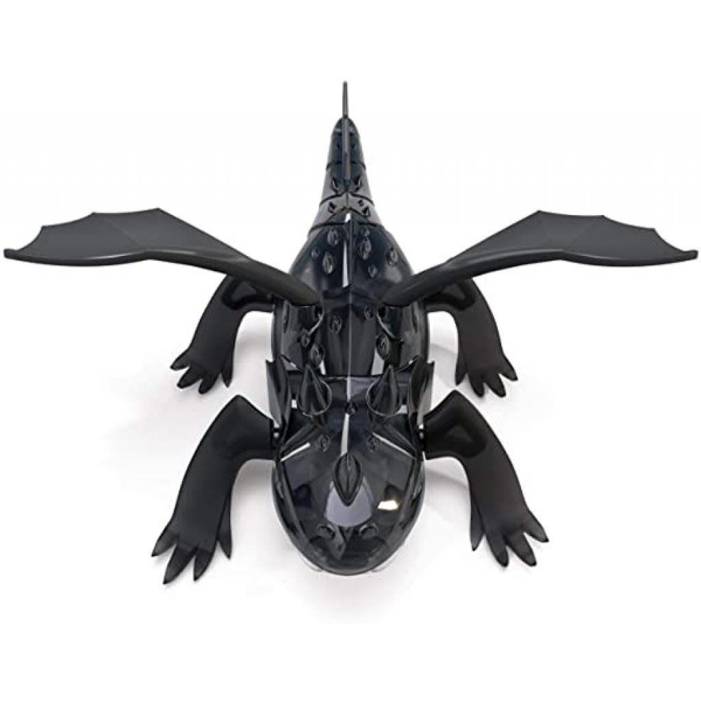 Інтерактивна іграшка Hexbug Нано-робот Dragon Single на ІК управлінні, чорний (409-6847 black) зображення 3