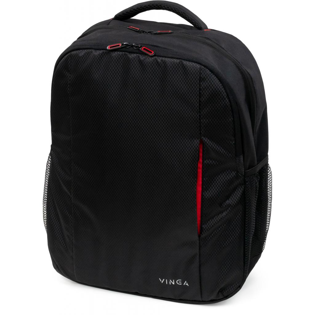 Рюкзак для ноутбука Vinga 15.6" NBP515 Black (NBP515BK) изображение 2
