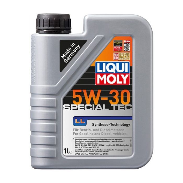 Моторное масло Liqui Moly Special Tec LL 5W-30 5л (LQ 8055)