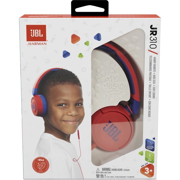 Навушники JBL JR 310 Red (JBLJR310RED) зображення 7