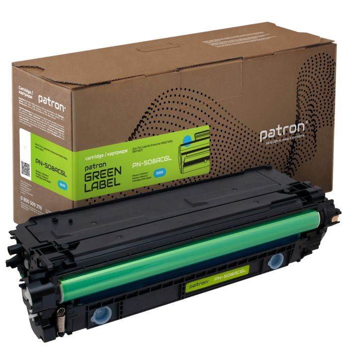 Картридж Patron HP 508A (CF360A) Green Label, Black (PN-508AKGL)