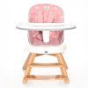 Стілець для годування Bertoni/Lorelli NAPOLI pink bears (23729) зображення 3
