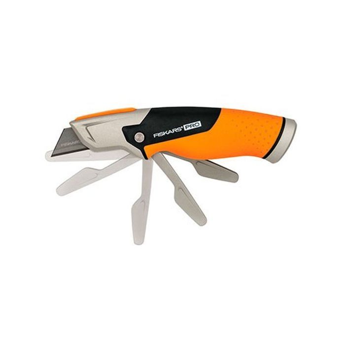 Ніж монтажний Fiskars CarbonMax Fixed Utility Knife (1027222) зображення 2