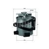 Фильтр топливный Mahle KLH44/22