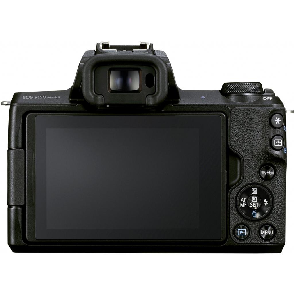 Цифровой фотоаппарат Canon EOS M50 Mk2 + 15-45 IS STM Kit Black (4728C043) изображение 3