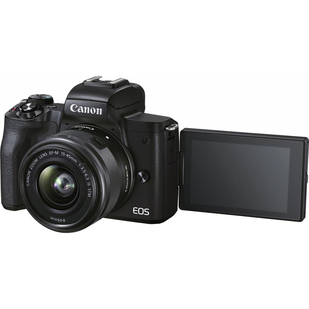 Цифровой фотоаппарат Canon EOS M50 Mk2 + 15-45 IS STM Kit Black (4728C043) изображение 6
