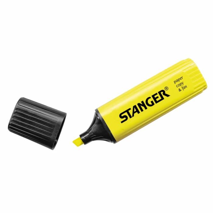Маркер Stanger текстовый желтый 1-5 мм (180001000)