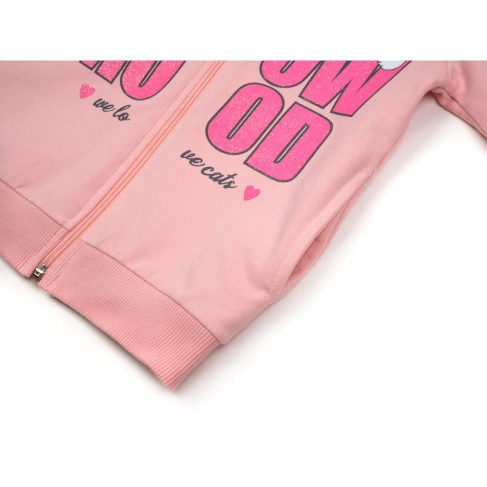Спортивний костюм дитячий Breeze з котиками (15229-86G-pink) зображення 8