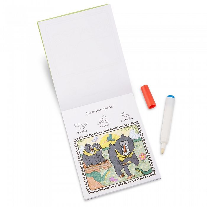 Набір для творчості Melissa&Doug чарівна розмальовка Сафарі (MD30515) зображення 3