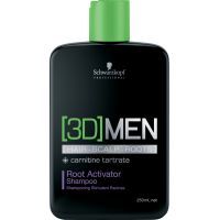 Шампунь Schwarzkopf Professional [3D]MEN активирующий рост волос 250 мл (4045787264425)
