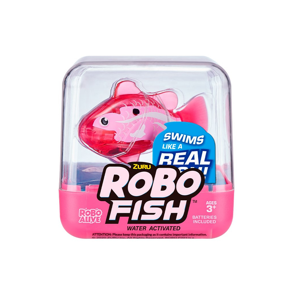 Интерактивная игрушка Pets & Robo Alive Роборыбка розовая (7125SQ1-3) изображение 2