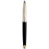 Ручка пір'яна Waterman CARENE Deluxe Black/silver  FP F (11 200) зображення 2