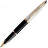 Ручка пір'яна Waterman CARENE Deluxe Black/silver  FP F (11 200) зображення 3