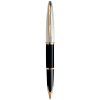 Ручка пір'яна Waterman CARENE Deluxe Black/silver  FP F (11 200)