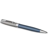 Ручка кулькова Parker SONNET 17 Metal Blue Lacquer CT BP (68 432) зображення 2