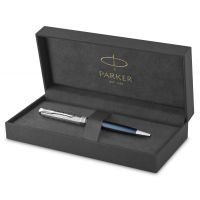 Ручка кулькова Parker SONNET 17 Metal Blue Lacquer CT BP (68 432) зображення 3