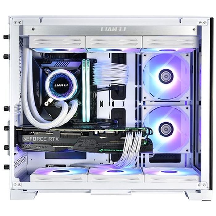 Кулер для корпуса Lian Li ST120-3 Triple White (G99.12ST3W.00) изображение 7