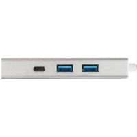 Концентратор Hama USB-C to 2x USB-A, USB-C, HDMI Aluminium Silver (00135756) изображение 2