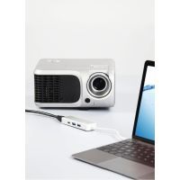 Концентратор Hama USB-C to 2x USB-A, USB-C, HDMI Aluminium Silver (00135756) изображение 4