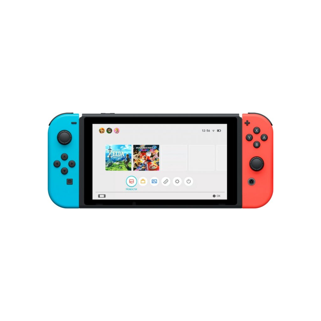 Игровая консоль Nintendo Switch неоновый красный / неоновый синий (45496452643) изображение 4