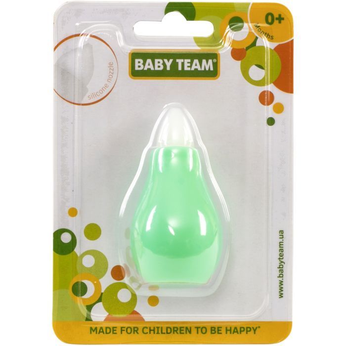 Носовой аспиратор Baby Team бирюзовый (7002_бирюзовый) изображение 2