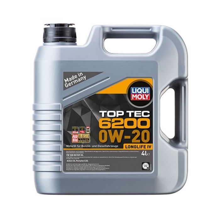 Моторна олива Liqui Moly Top Tec 6200 0W-20 4л. (20788)