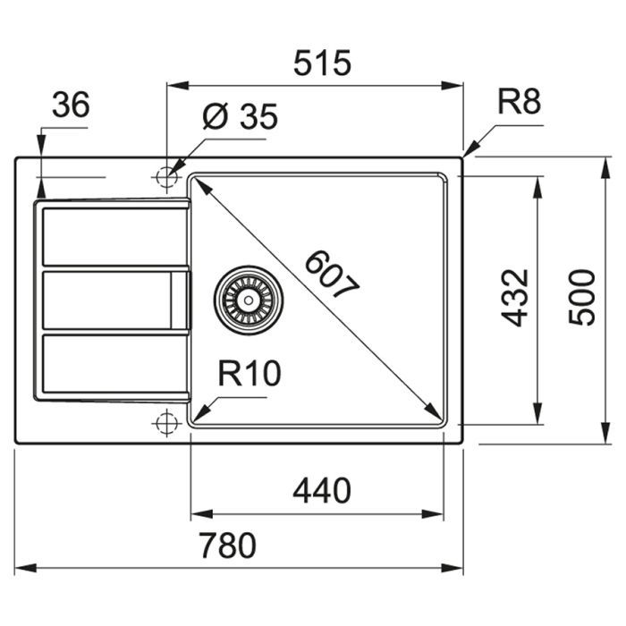 Мойка кухонная Franke Sirius 2.0 S2D 611-78 XL (143.0621.338) изображение 2