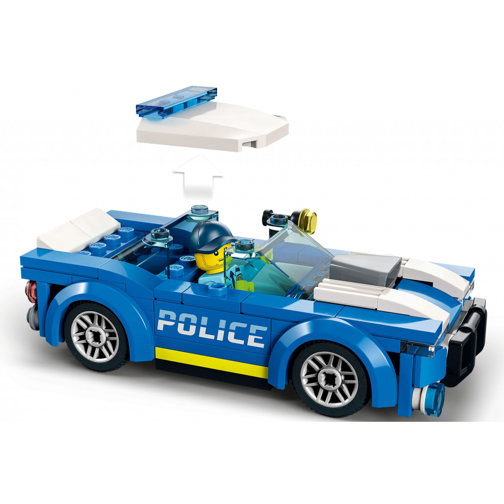 Конструктор LEGO City Поліцейський автомобіль 94 деталі (60312) зображення 5