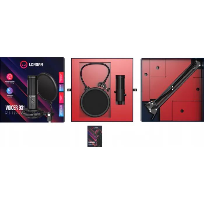 Микрофон Lorgar Voicer 931 (LRG-CMT931) изображение 10