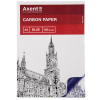 Бумага копировальная Axent A4 100 листов, синий (3301-02-A)